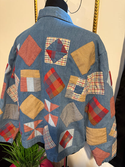 Jean Patch Jacket