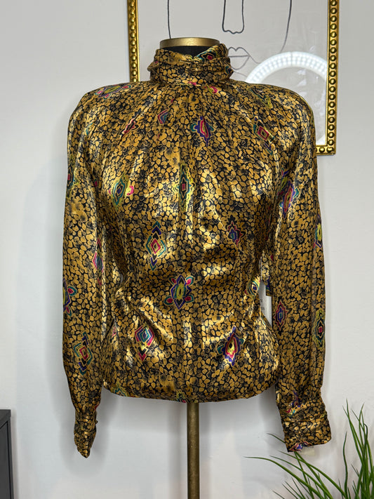 Snake Skin Colored Top