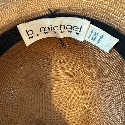 Lined In Straw Hat