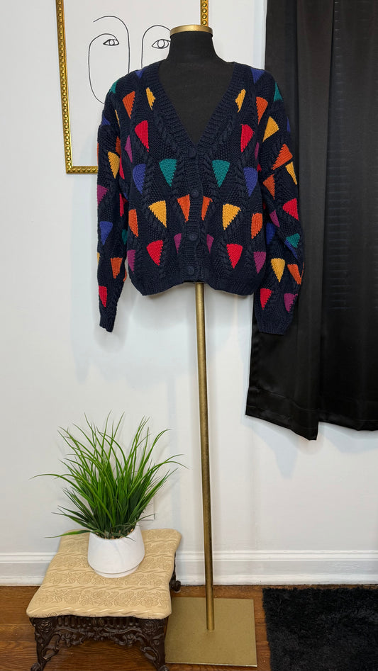 Tri The Triangle Cardigan