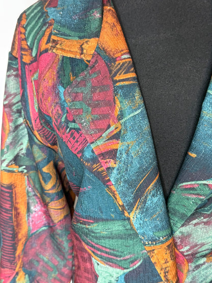 Brushstroke Mosaic Blazer