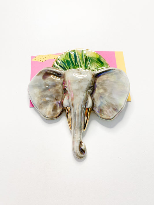 BIG Elephant Brooch