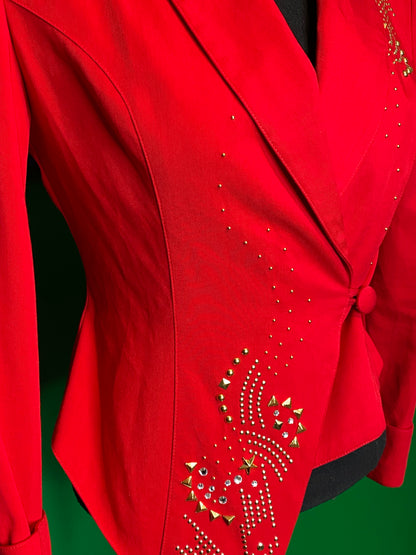 Red Night Sky Blazer