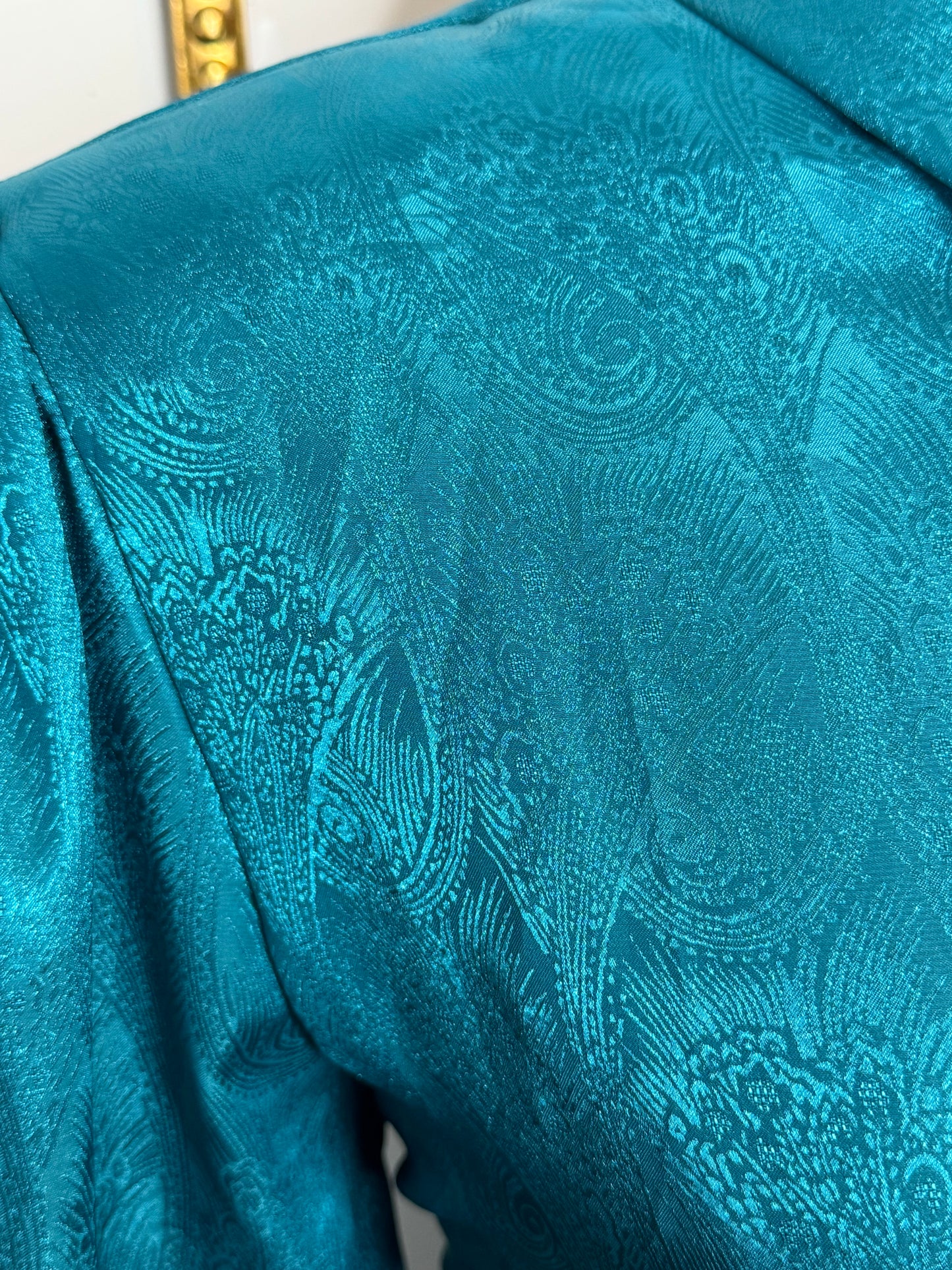 Turquoise Tassel Top