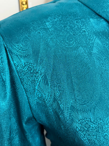 Turquoise Tassel Top