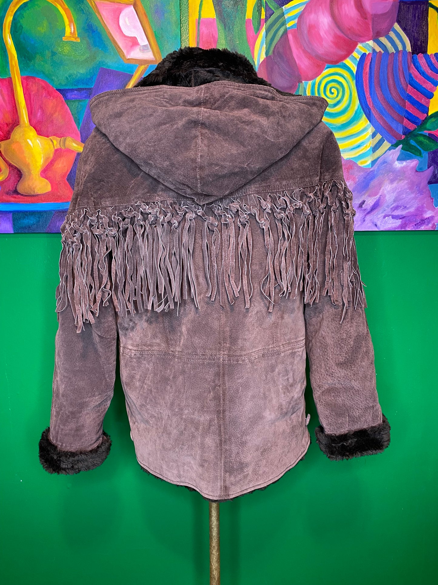Chocolate City Fringe Jacket