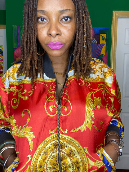 Have Mercy Reversible Baroque Style Jacket