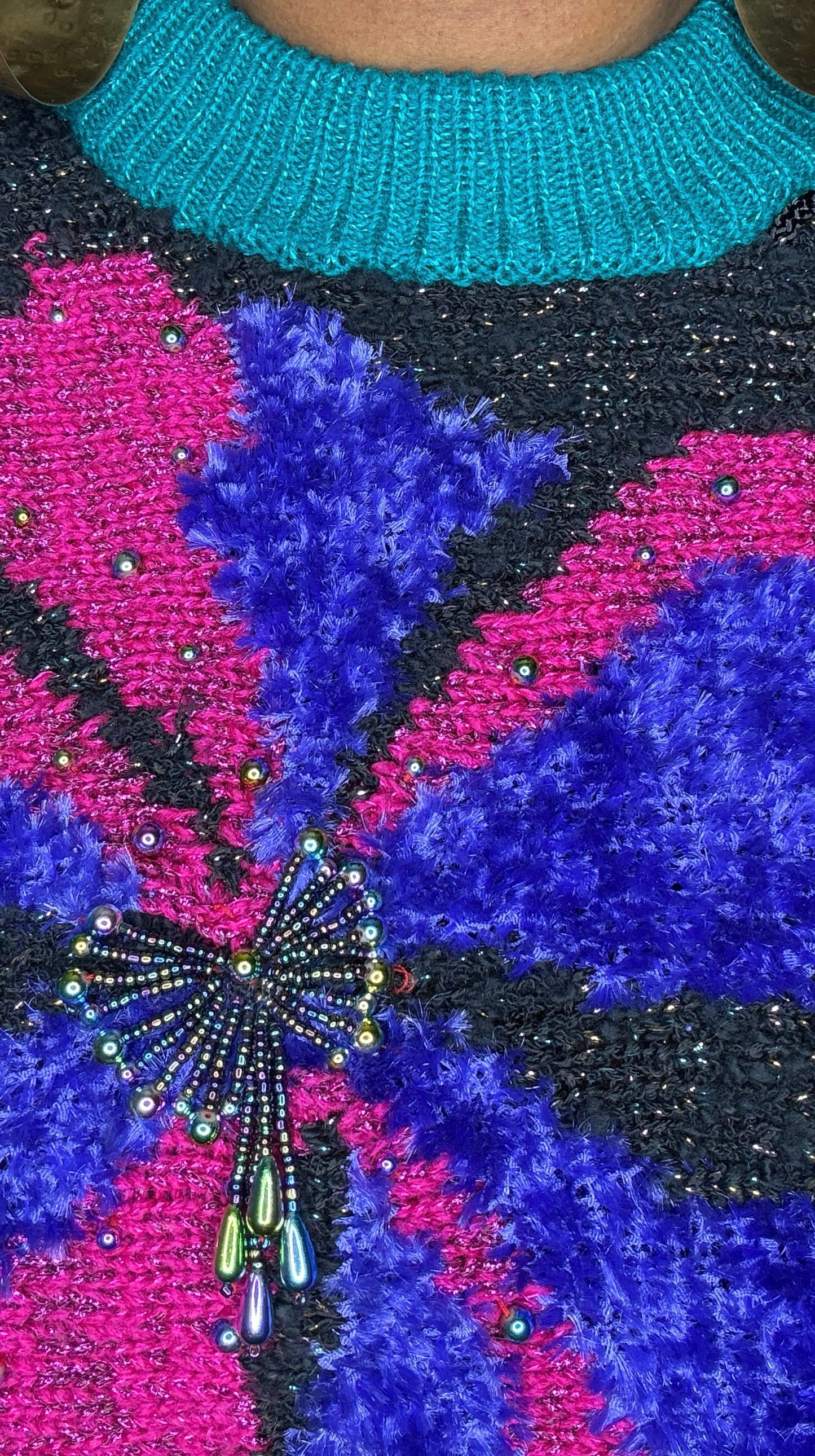 Bright Fireworks Sweater
