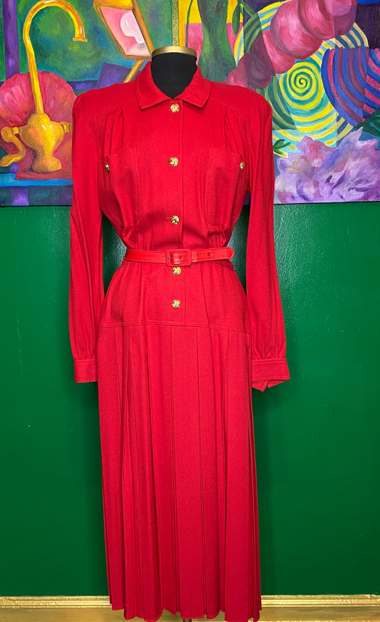 Lady In Red Dress