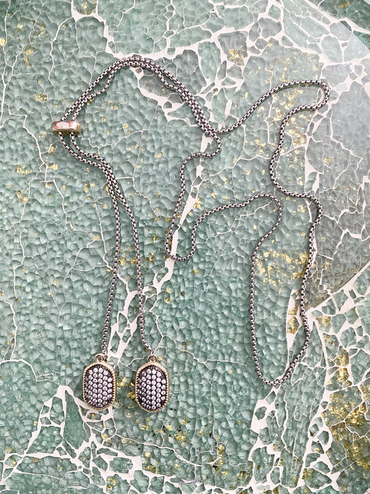 Crystal Adjuster Necklace