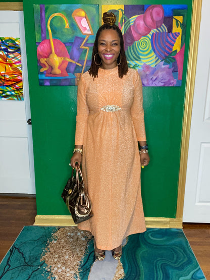 Olde 2 Champagne Dress