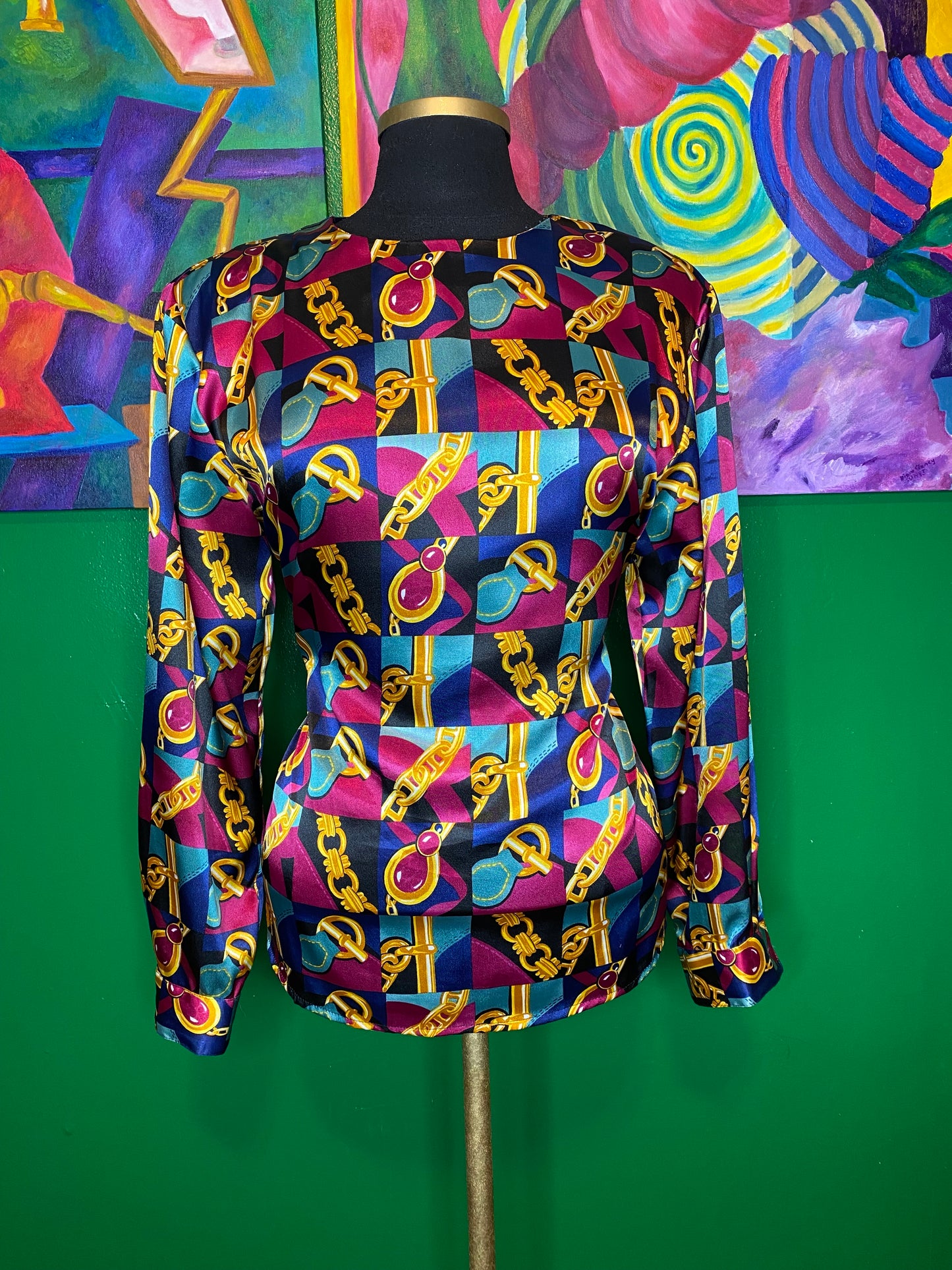 Chained Up Blouse