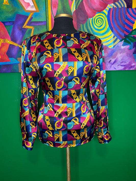 Chained Up Blouse