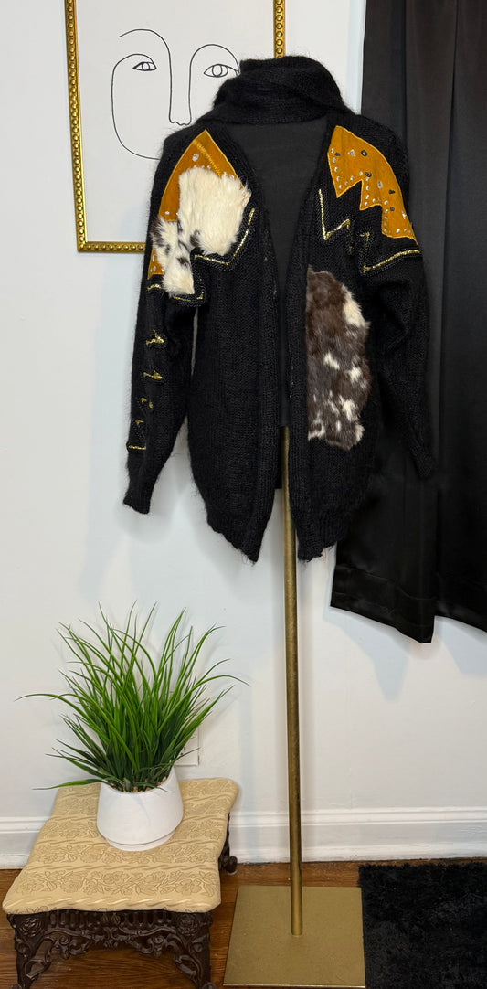 Tribal Fur Sweater