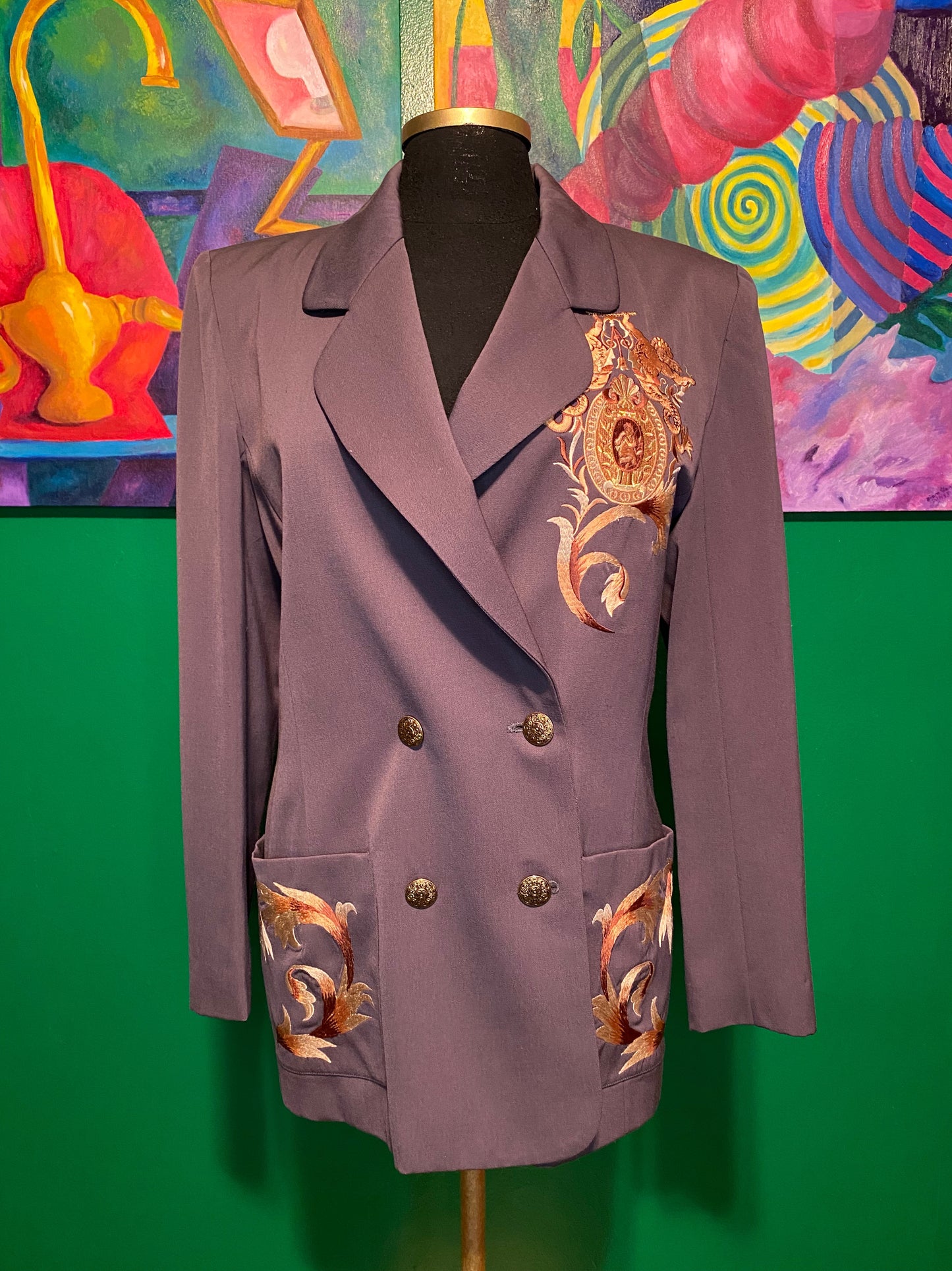 Golden Pewter Blazer