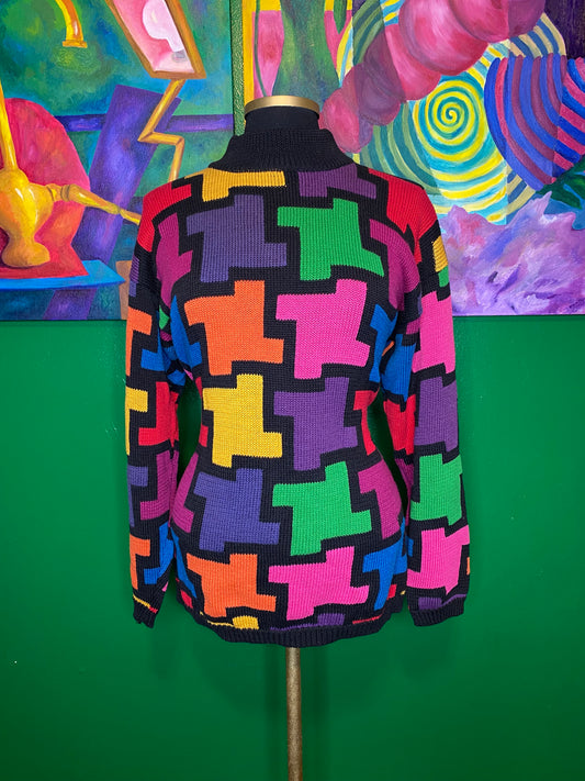 Puzzle Me This Sweater