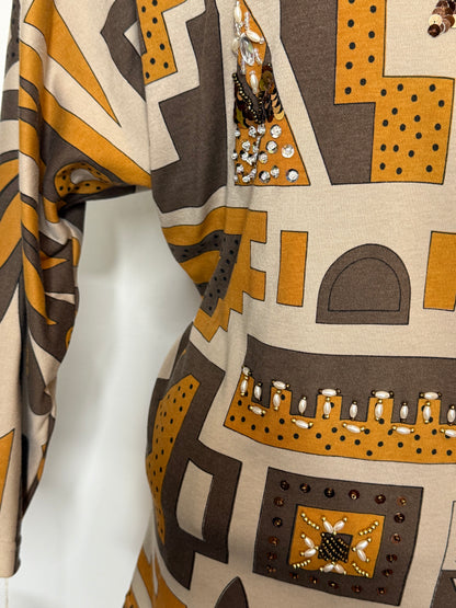 Neutral Powow Top