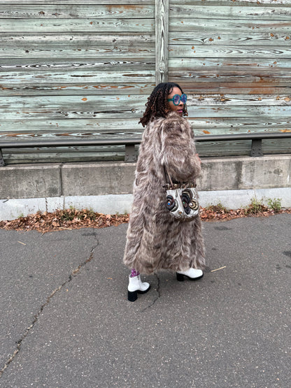 Flewed Out Fur Coat