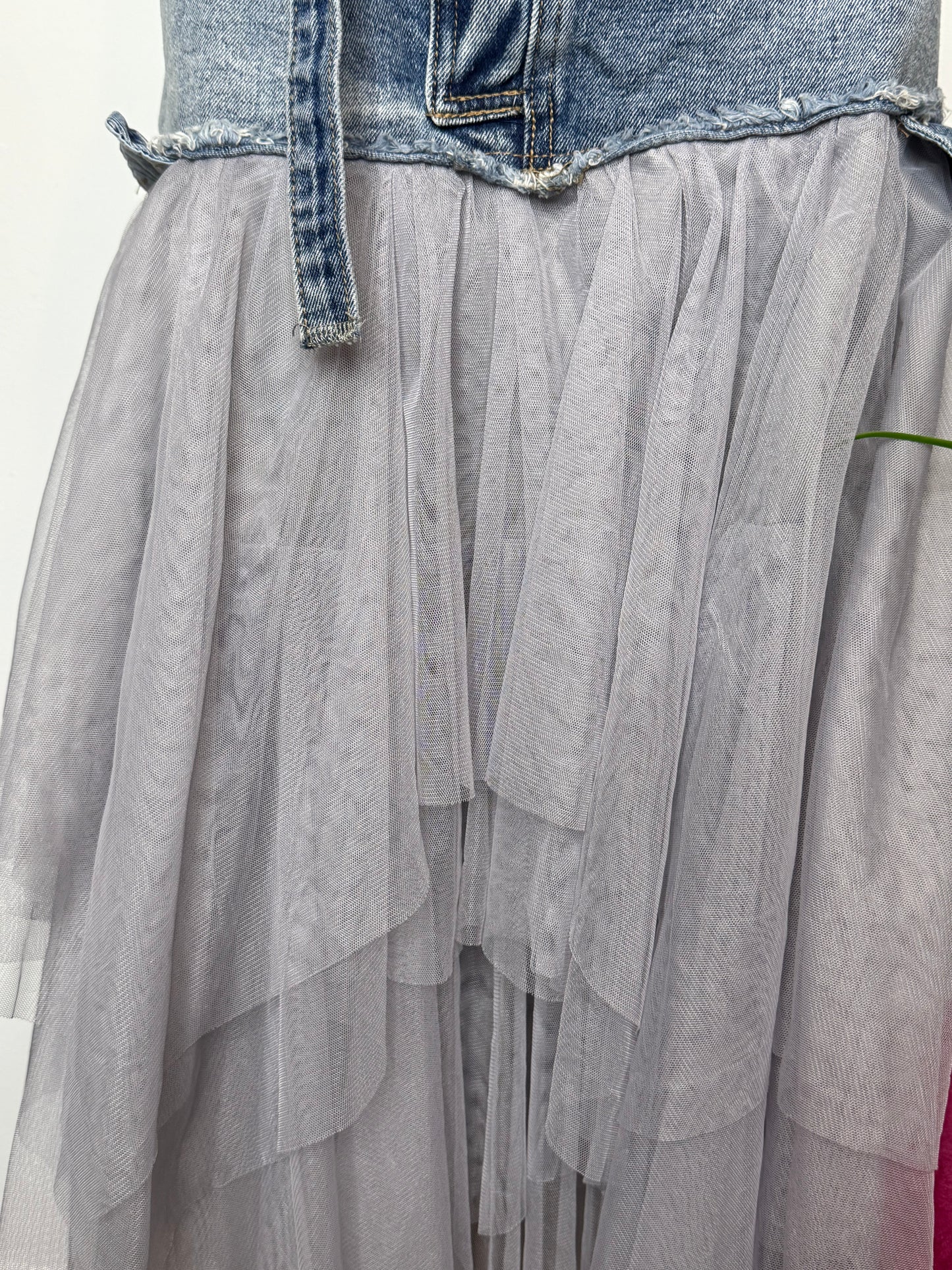 Jean With Flare Skirt