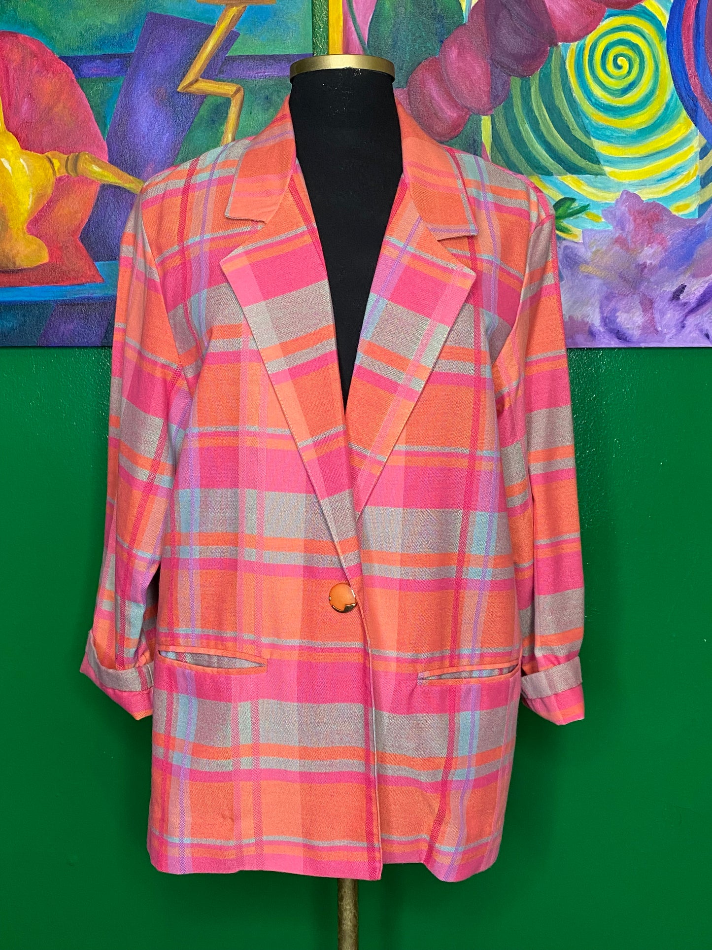 Peach Sunset Blazer