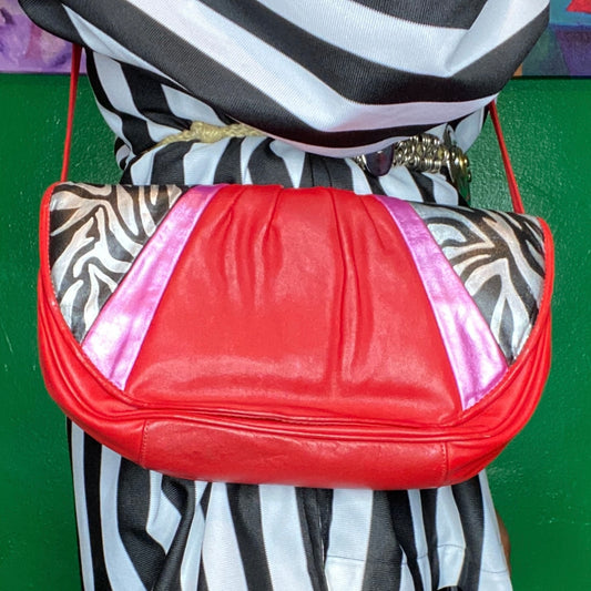 Zebra Red Bag