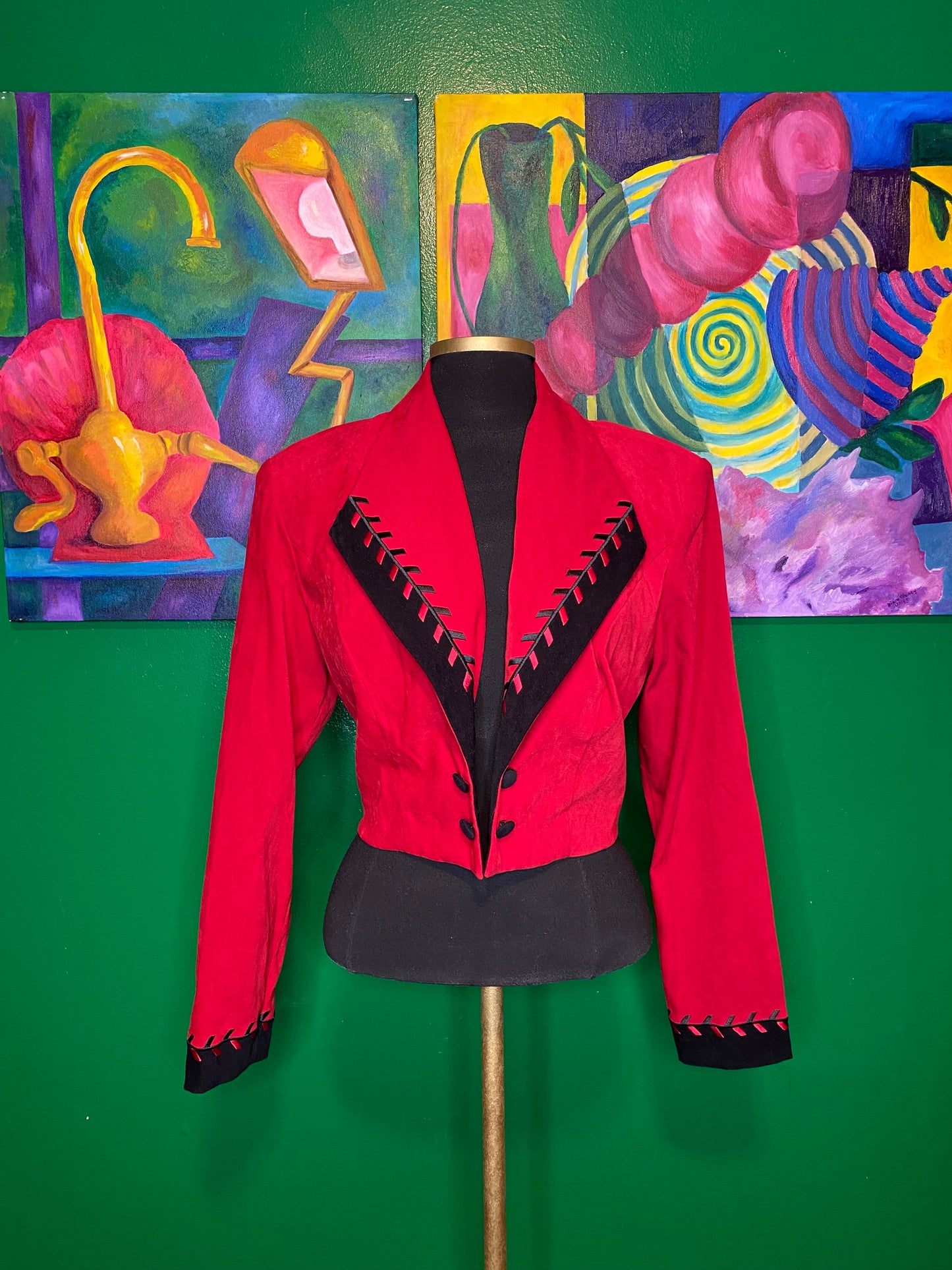 Red Velvet Jacket