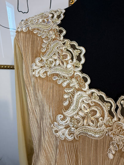 Old World Pleat Dress