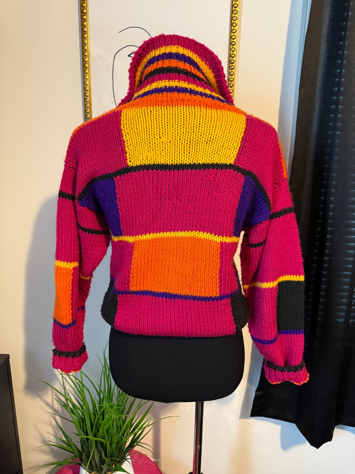 Color Stepping Cardigan