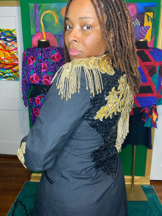 Embellished Blazer Jacket