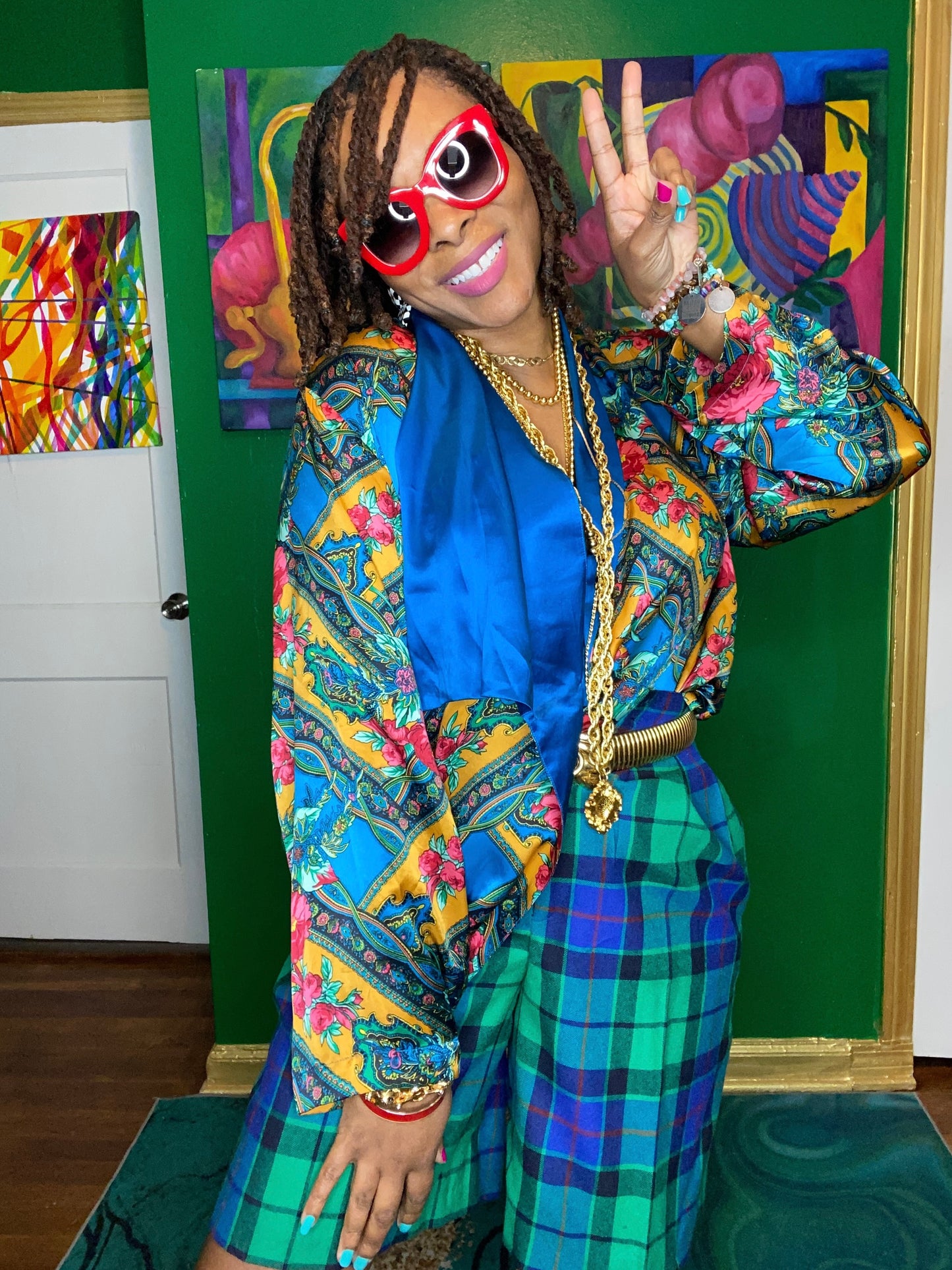 Plaid Em Down Interchangeable Set