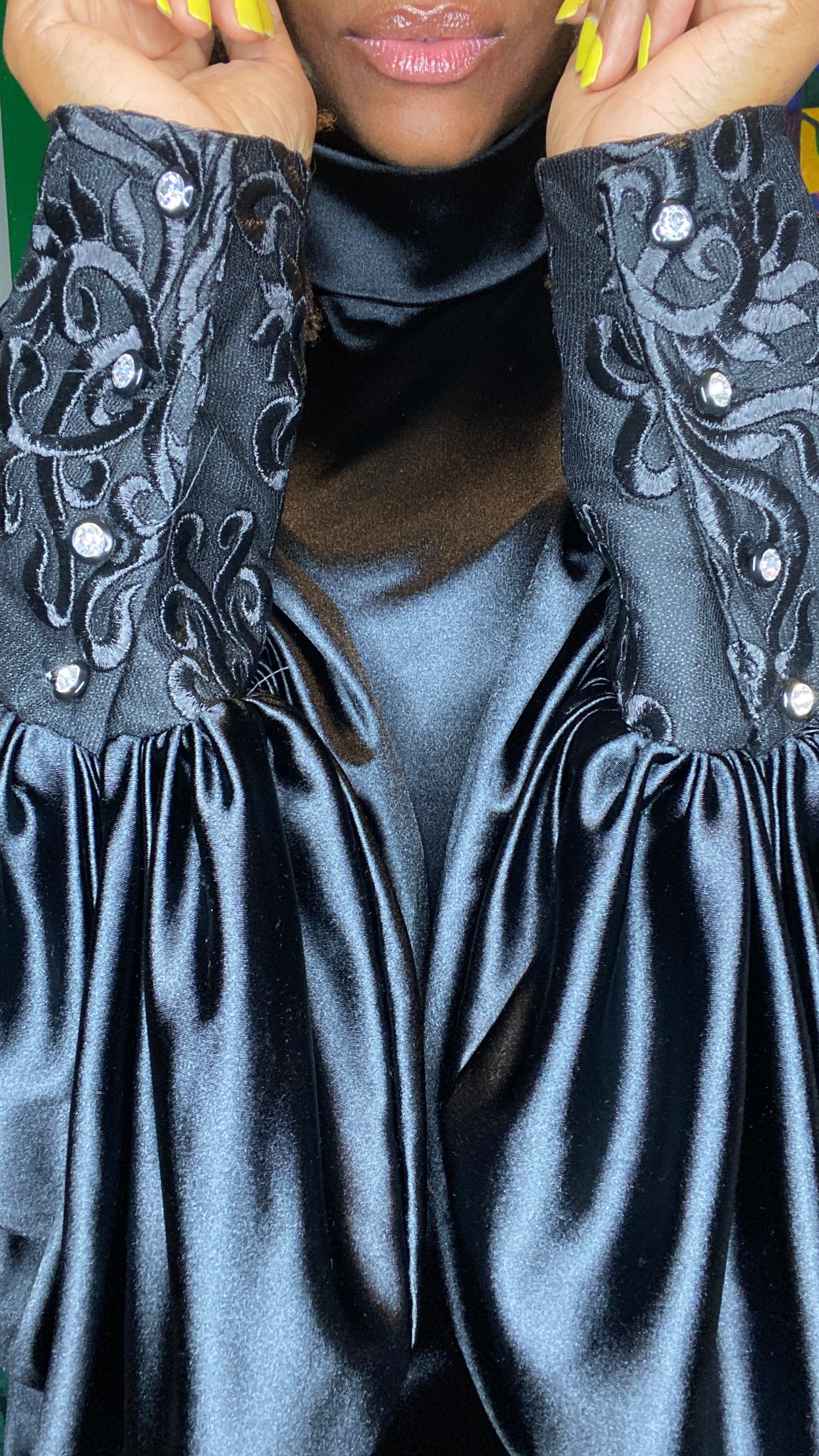 Dramatic Midnight Dress