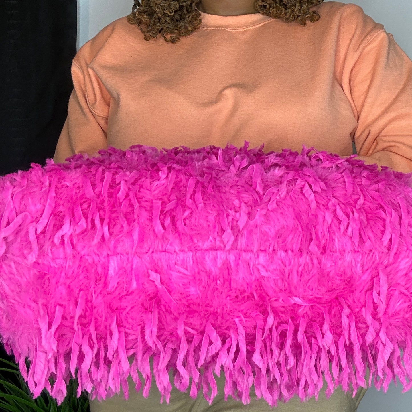 The Shag Oversized Clutch Bag 🥴