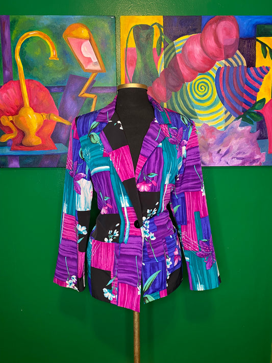 Purple Party Blazer