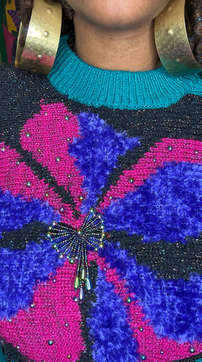 Bright Fireworks Sweater