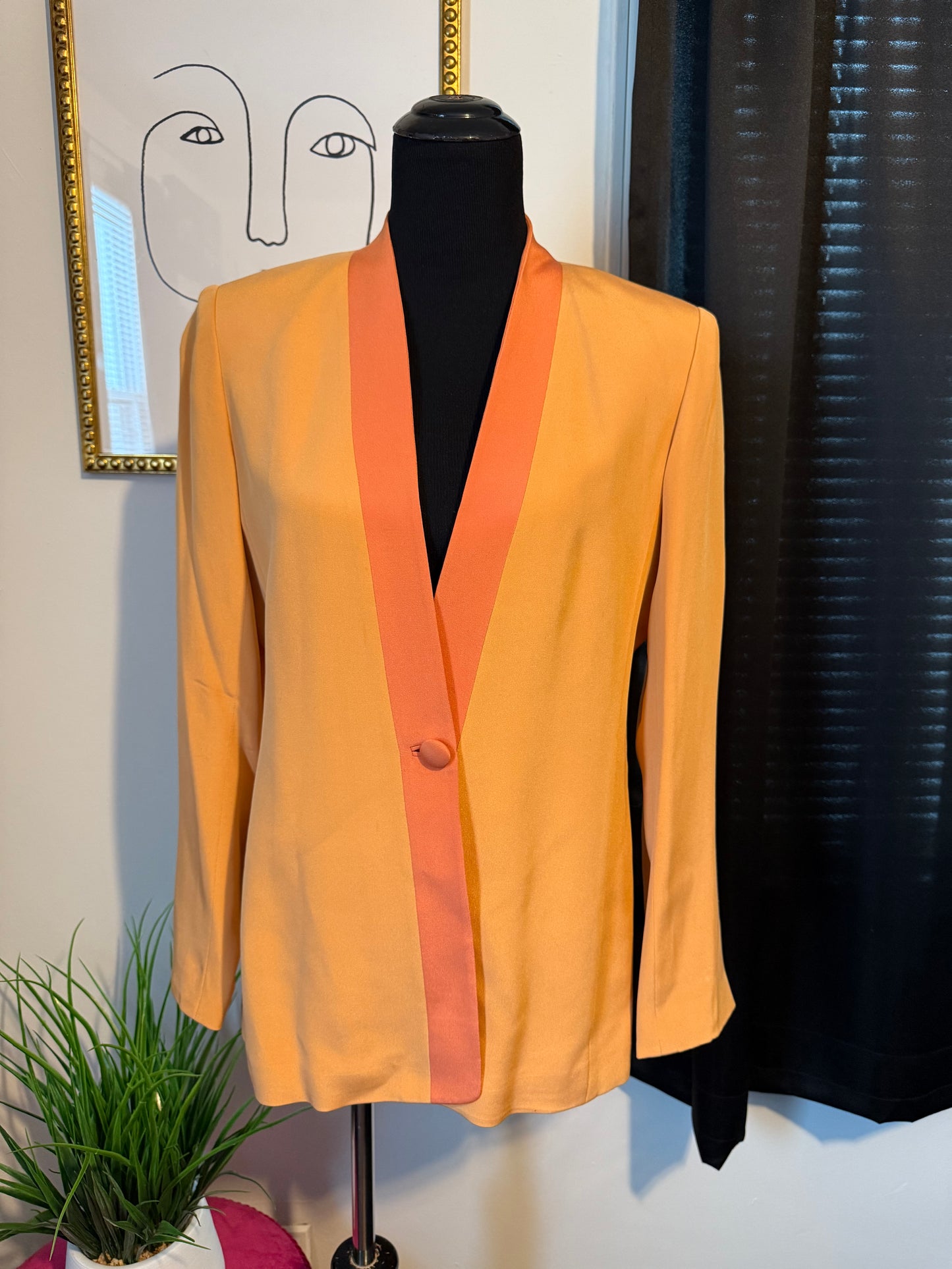 Tangerine Blazer