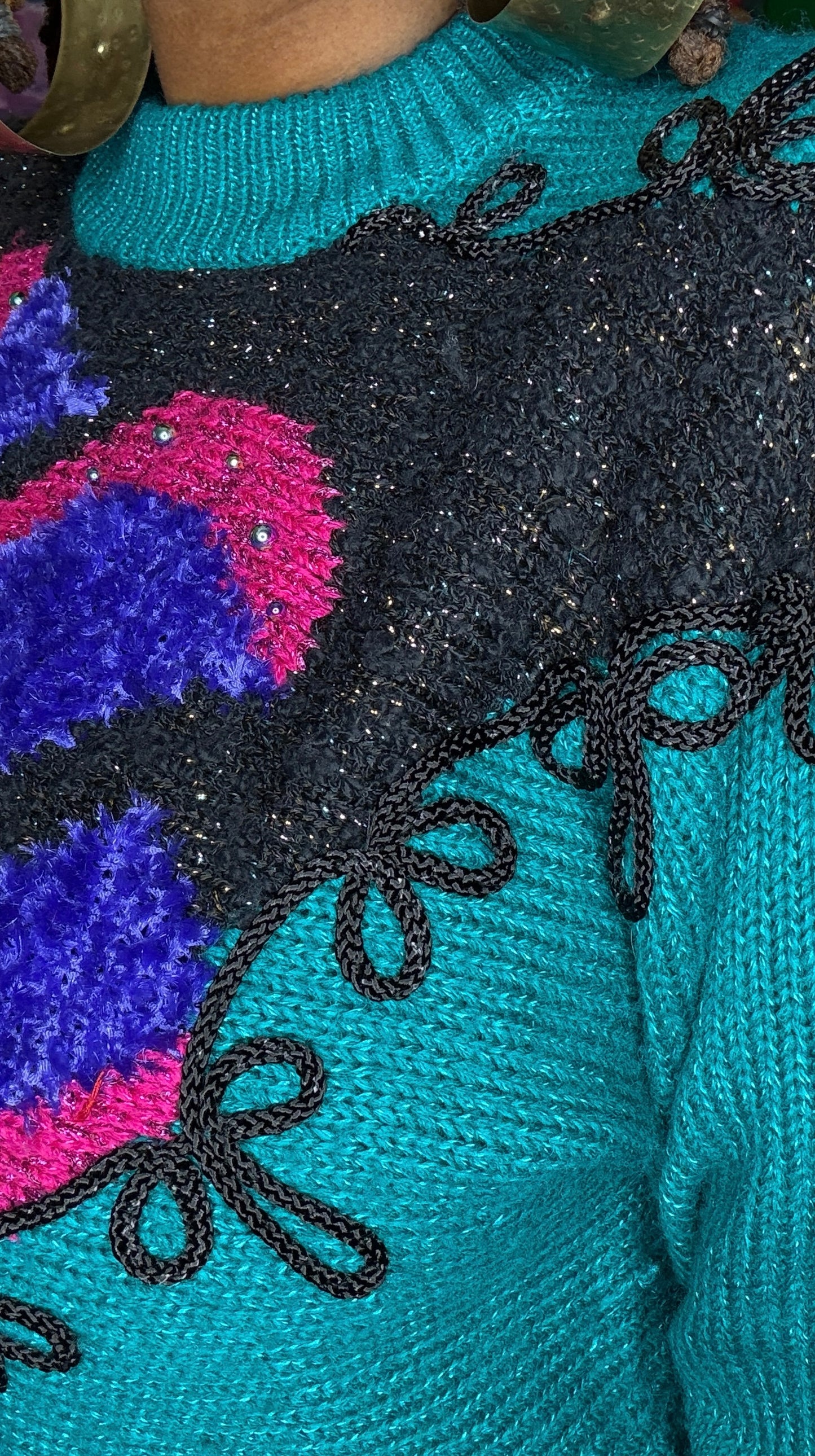 Bright Fireworks Sweater