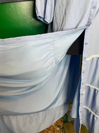 Tiered Ultra Blue Dress