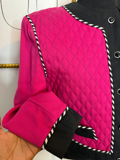 Zebra Candy Cane Jacket