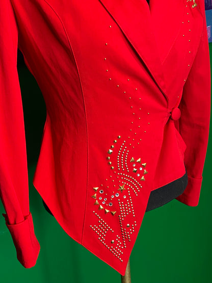 Red Night Sky Blazer