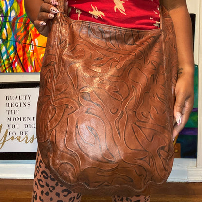 Leather Embossed Bag