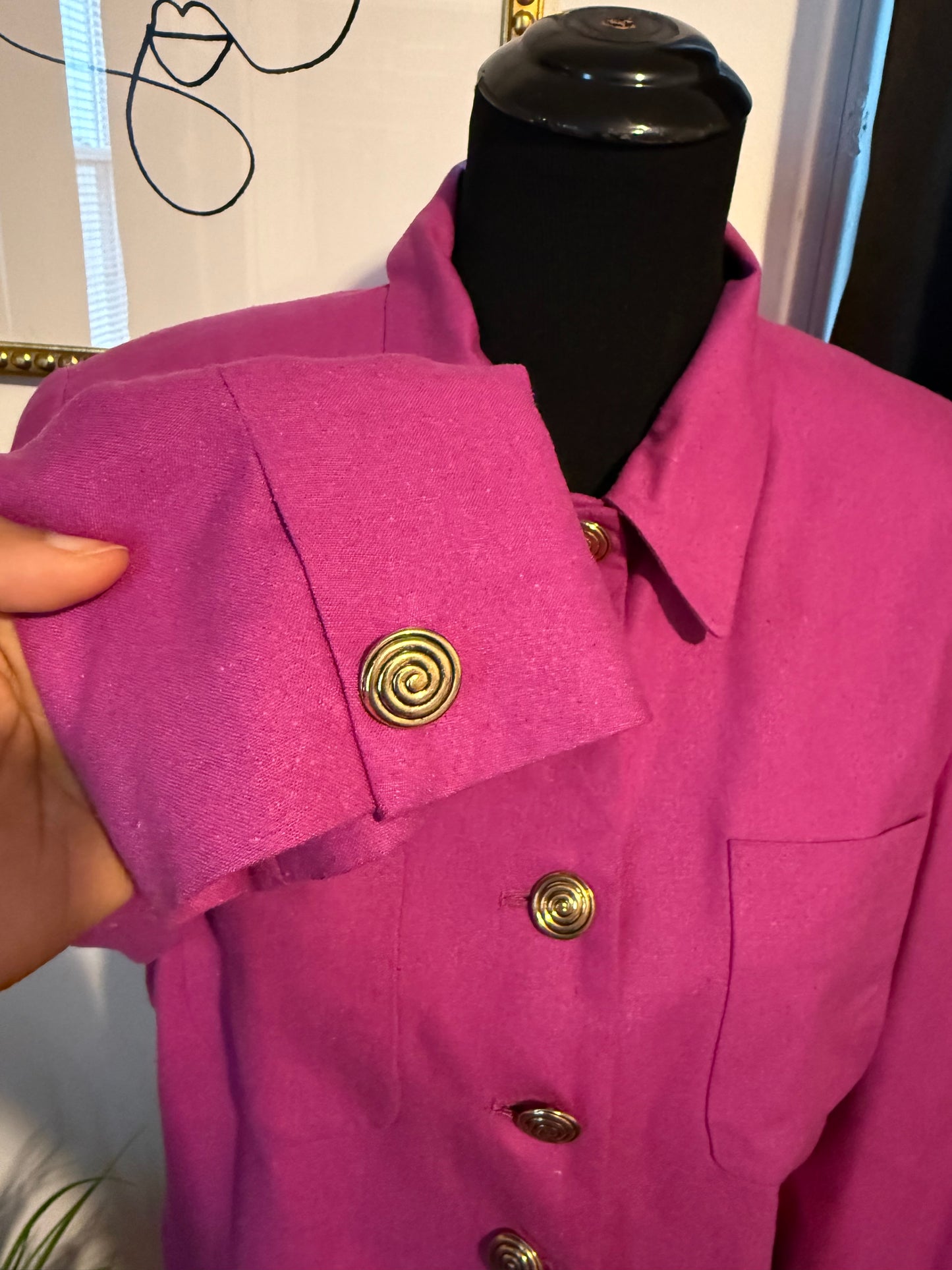 Woven Silk Jacket