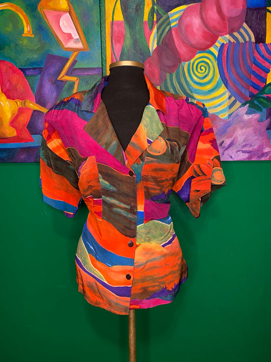 Mountains & Valleys Blouse