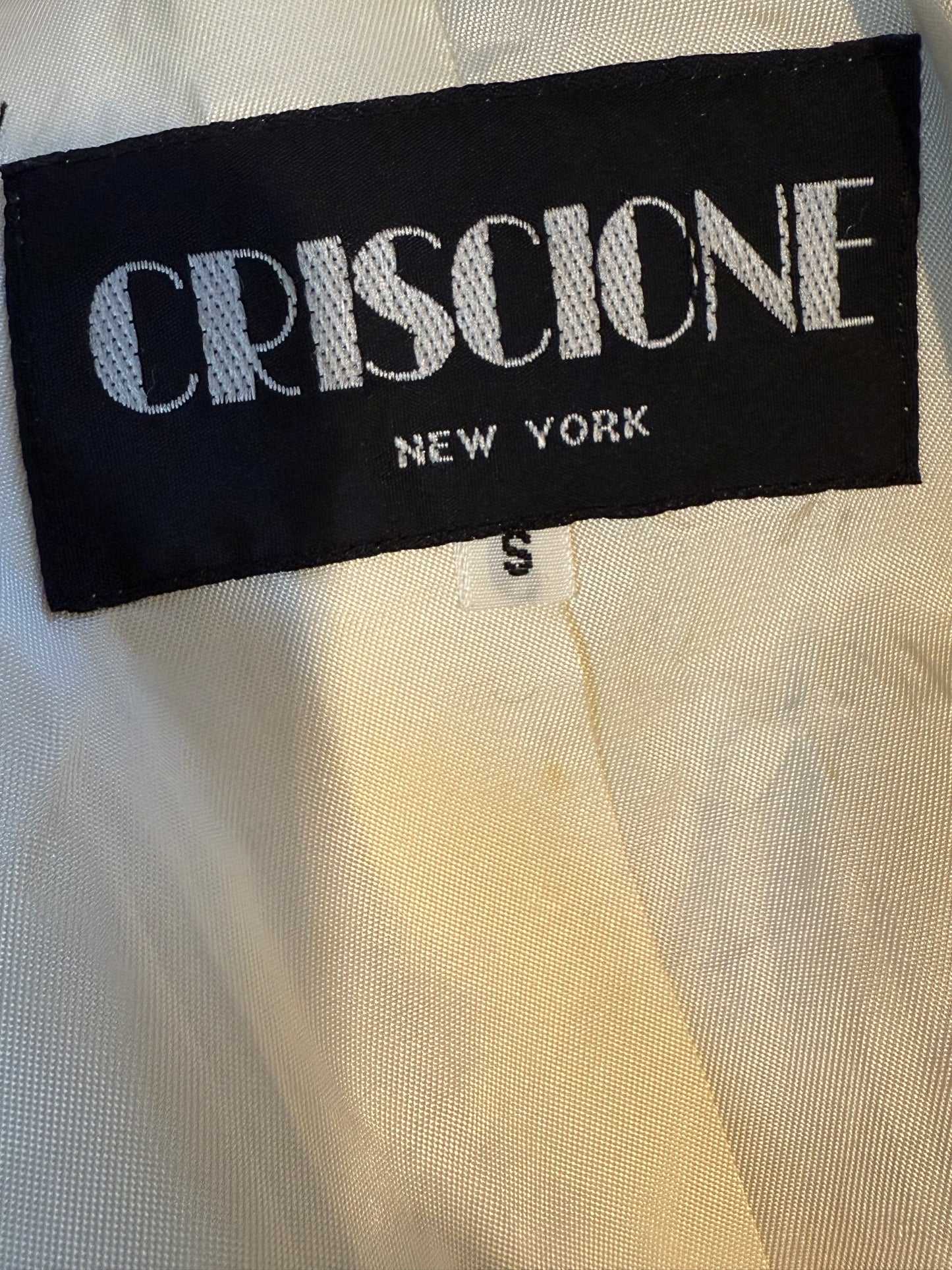 Criscione Cream Blazer