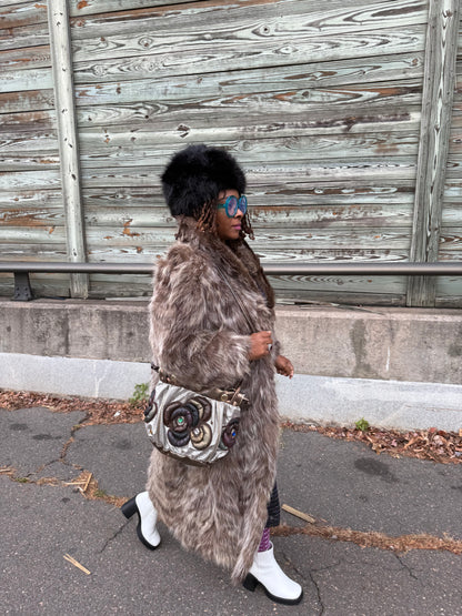 Flewed Out Fur Coat