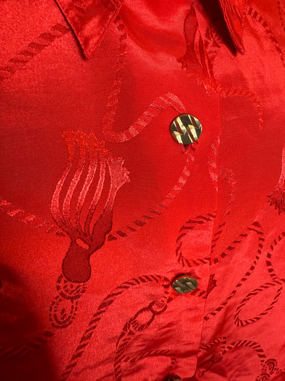 Roped Tassel Blouse