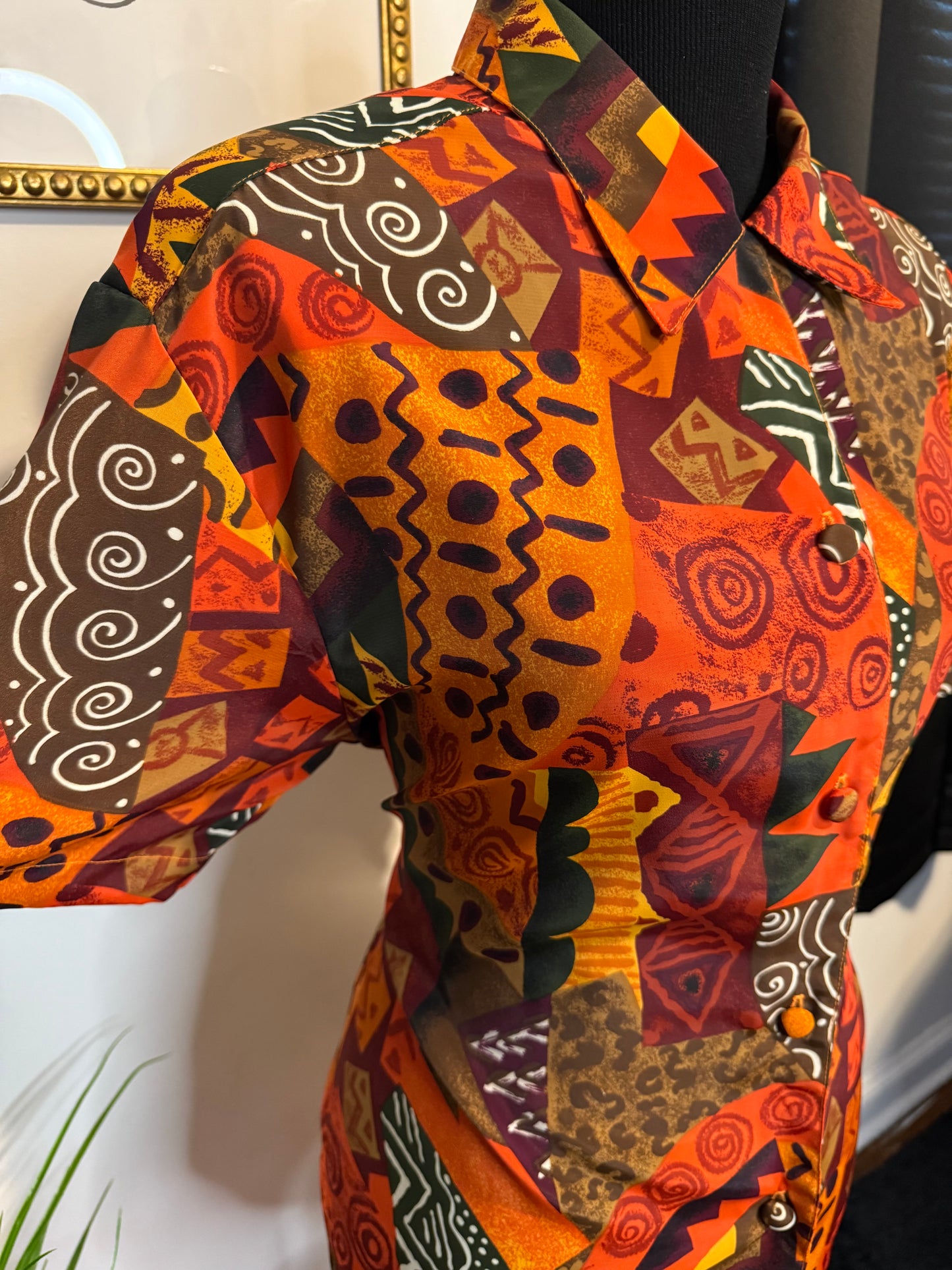 Orange Hue Top