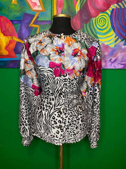 Exotic Animal Blouse