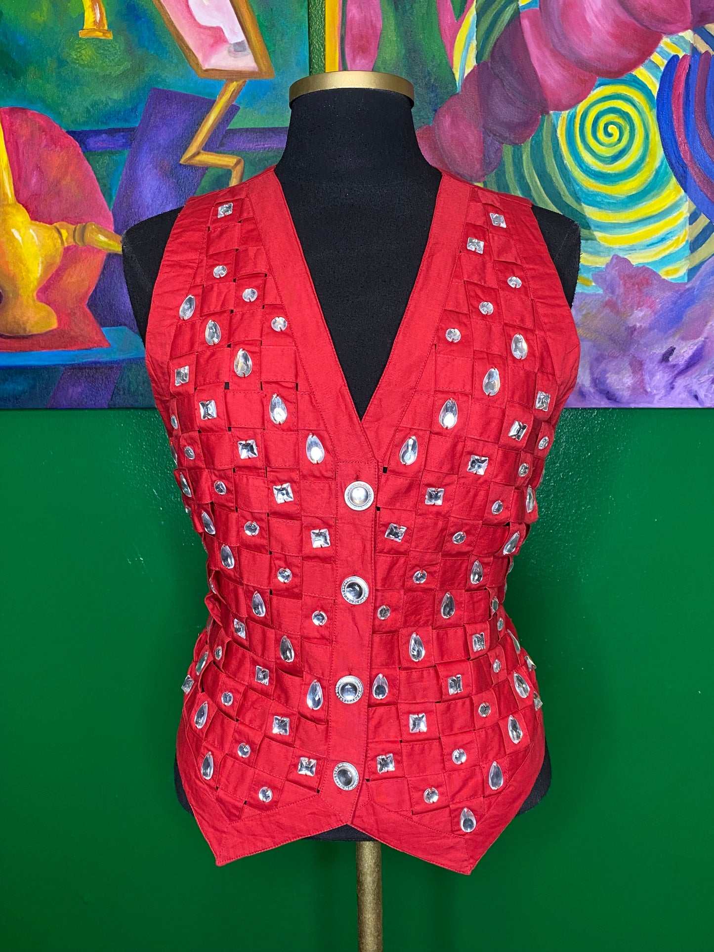 In & Out Crystal Vest