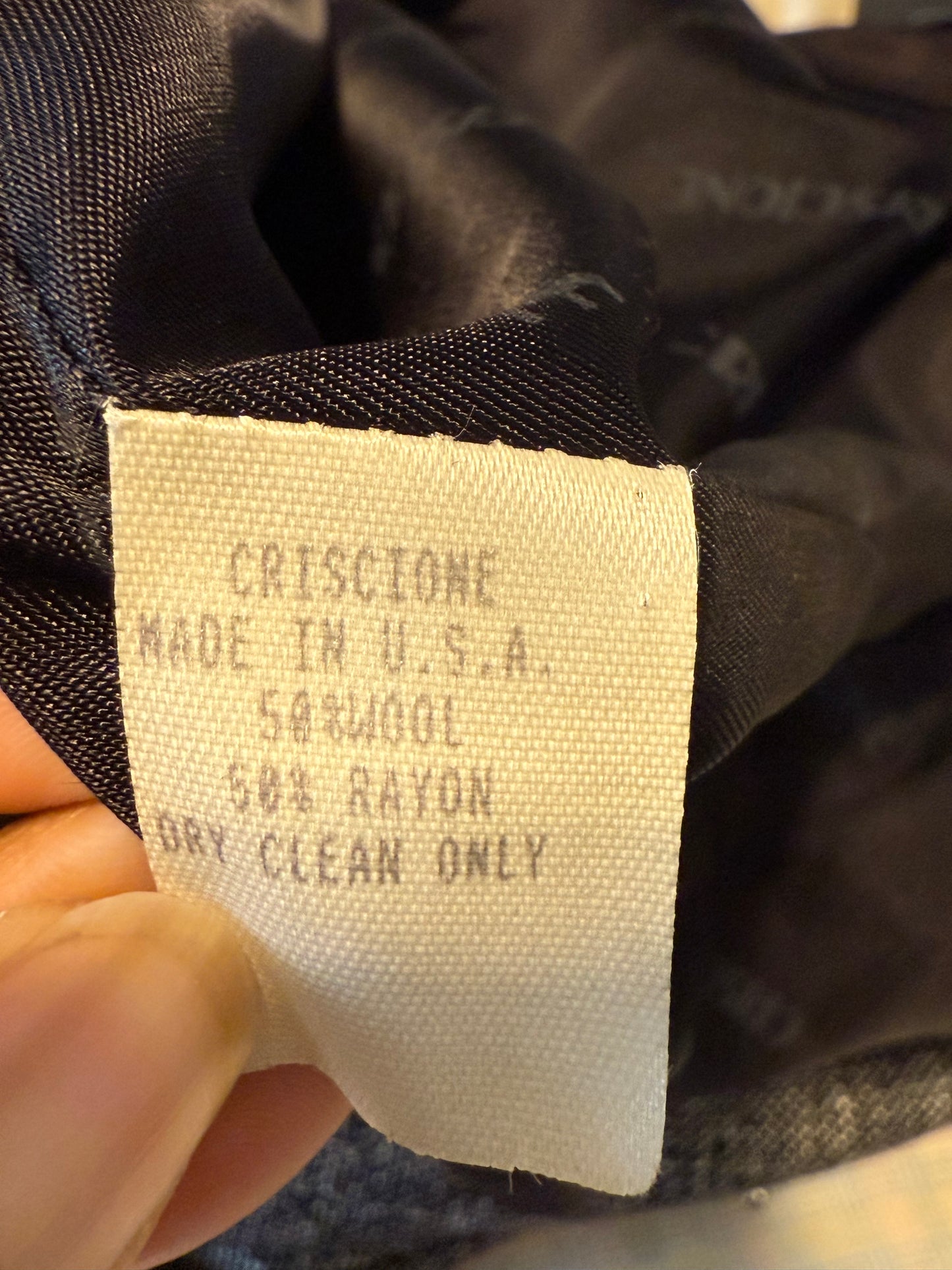 Criscione Black Blazer