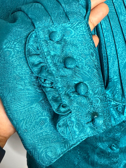 Turquoise Tassel Top